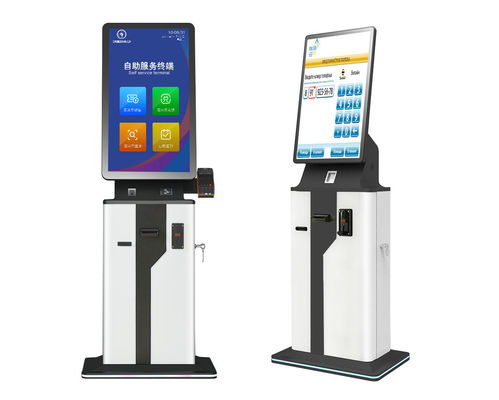 kopen 23,8 inch 32 inch zelfbestellende kiosk Bill Acceptor Betalingskiosk met printer online manufacture