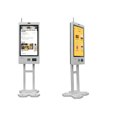 kopen Zelfbestelende kiosk Muurmontage Outdoor zelfbediening Autowasapparatuur Betaling 21.5 23.8 27 32 Inches Interactieve Touch Kiosk online manufacture