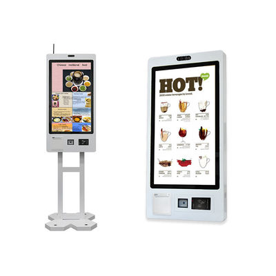 kopen Zelfbestelkiosk Zelfbediening Ticketprinter Kaartlezer Betaling Touchscreen Kiosk met Barcodelezer POS voor Restaurant online manufacture