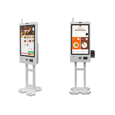 kopen Wandmontage Restaurant Android POS-systeem Zelfbediening Betalingskiosk Intelligente interactieve aanraakscherm Zelfbestelkiosken online manufacture