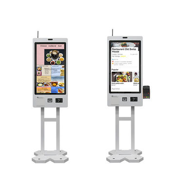 kopen Customized 21.5 Inch Wall Mounted Self Service Ordering Kiosk for Restaurants Touch Screen POS Terminal Food Order Payment SDK online manufacture