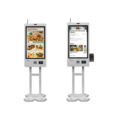 kopen Kiosk voor het afdrukken van kaartjes en RFID-lezer voor zelfbestelling met capacitieve touch 10 punt online manufacture