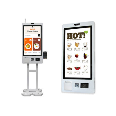 kopen Vrijstaande self-checkout terminal Wall Mount 32 Inch betalingskiosk touchscreen online manufacture
