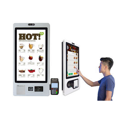kopen Zelfbediening Touchscreen Monitor Kiosk Restaurant Contante betaling Kiosk met kaartlezer online manufacture