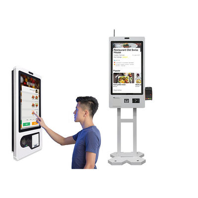 kopen 32 inch zelfkassiermachine vloerstandaard zelfbediening betalingskiosk online manufacture