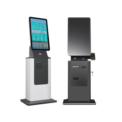 kopen 27 32 Inch Touch Screen Kiosk OEM Self Service Payment Kiosk Cash Acceptor Sports Betting Kiosk SDK Floor Standing Metal Case online manufacture