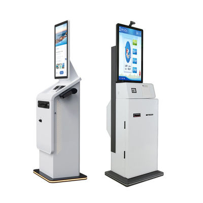 kopen Aanraking zelfbediening Betaling Kiosk Contant geld Inlegmachine QR-code scanner Thermisch drukken Contant geld Valuta wisselbetalingen Kiosken online manufacture