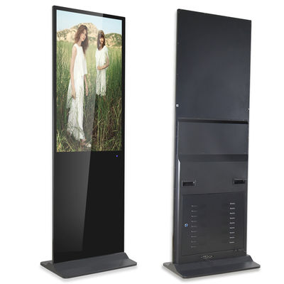 kopen 55 Duim Binnenvloer die Win10-Touch screenkiosk de Totem van het Reclamescherm bevinden zich online manufacture