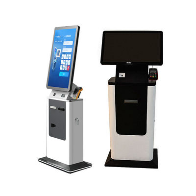 kopen Crtly 32-inch staande terminal met betaling zelfbedieningskiosk met camera, kaartlezer, bonprinter en betalingskiosk online manufacture