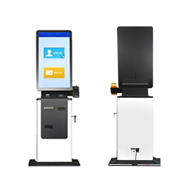 kopen Verticale installatie Check In Kiosk aangepaste kleur en optionele elektrische kaartlezer online manufacture