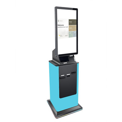 kopen Thermische printer aanraakschermkiosk met creditcardlezer bibliotheekkiosk online manufacture