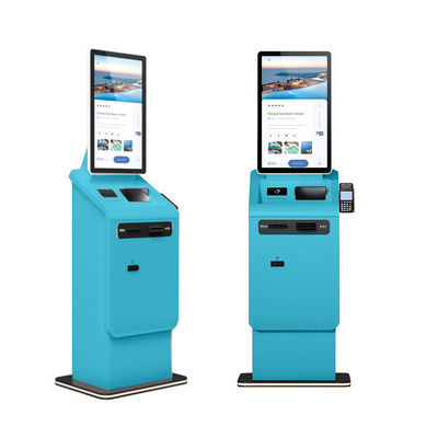 kopen Zelfbedieningskiosk Interactief aanraakscherm Kassacceptor Valutawisseling Zelfbedieningsbetalingskiosk online manufacture