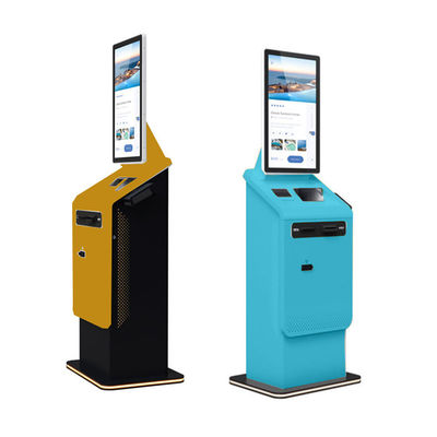 kopen Crtly Touch Screen Self Service Booth Printer Bill Cash Payment Kiosks Auto Wassen Zelf Checken In Kiosk online manufacture