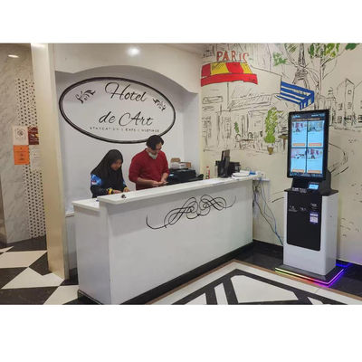 kopen Camera Qr Scanner Airport Kiosk Queue Management Aanraakscherm online manufacture