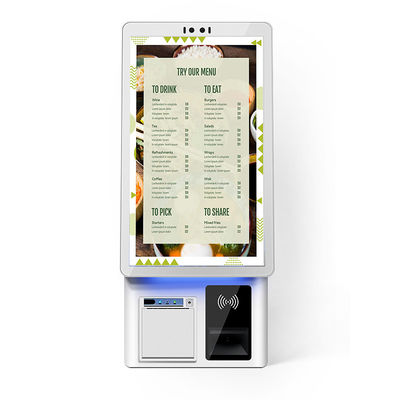 kopen Compacte wandmontage zelfbestelkiosk met kaartlezer / lcd-aanraakscherm online manufacture