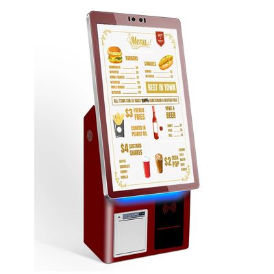 kopen Capacitive Touch Restaurant Self Service Kiosk met QR-code en RFID online manufacture