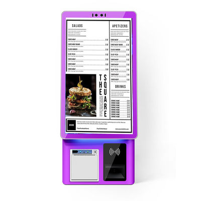 kopen voedselbestelmachine Self Payment Kiosk met LCD touchscreen en cameraonderdelen online manufacture