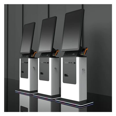 kopen 32''Hotel Check-in Ticket Printer Kiosk voor ATM-deposito en wisseling van vreemde valuta online manufacture