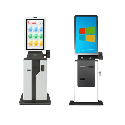 kopen Check in Kiosk Touch Screen Self Service Payment Kiosk Machine Met QR Scanner En Printer online manufacture