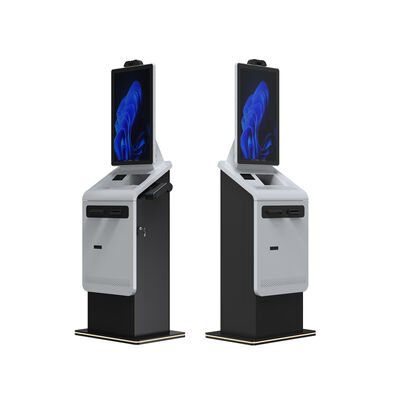 kopen Zelfbedieningsmuntwisselmachine met SDK en streepjescodelezer Paspoortscanner Kiosk voor het betalen van valuta online manufacture