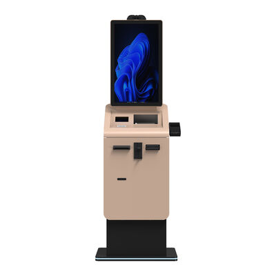 kopen Luchthavenhotel Zelfbediening Paspoortlezer Geldautomaat Ticket Creditcardbetaling Kiosk Wisselkantoor Kioskmachine online manufacture