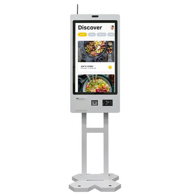Restaurant Muurbevestiging Eten Bestellen Kiosk 27 Inch Touchscreen