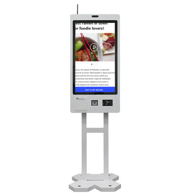 Fastfood Zelf bestellen Kiosksysteem Barcode Betaling Restaurantmachine