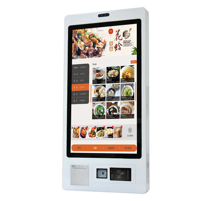 Aangepaste POS Restaurant Vloerstandaard Wandgemonteerde schermkiosk