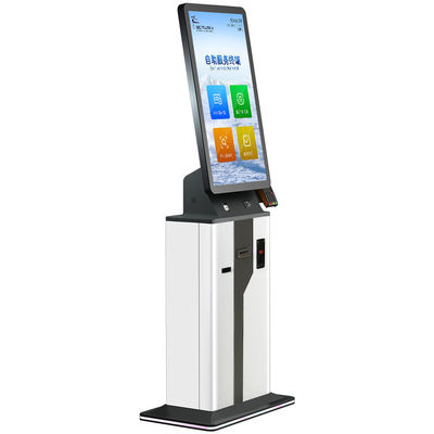 21,5-inch beheer zelfbedieningskiosk Betaalterminal met Qr-codescanner Printer Pos