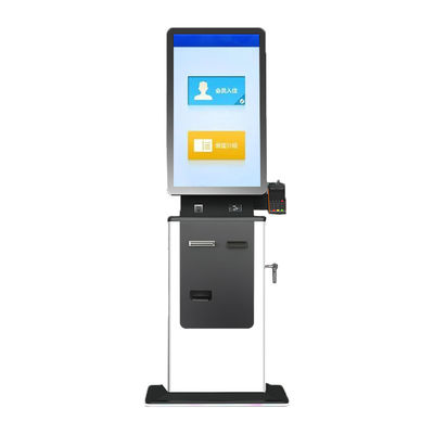 32-inch touchscreen multifunctionele kiosk met paspoortscanning ID-kaartscan