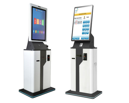 27 inch selfservice bankkiosk QR-scanner touchscreen terminal