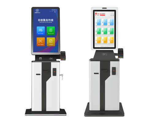 Maatwerk Restaurant Self Ordering Kiosk Pos-systeem voor Print Boarding Pass