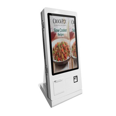 Automatische zelfbestellende kiosk QR-scanner Betaling Zelf inchecken Kiosk