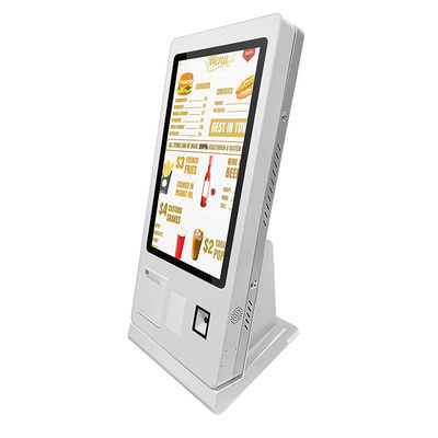21,5-inch zelfbediening touchscreen kiosken Barcodescanner KFC zelfbestellende kiosk