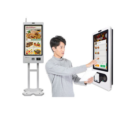 Hoge kwaliteit restaurant bestelmachine Qr code scanner McDonalds kiosk Betaalkiosk