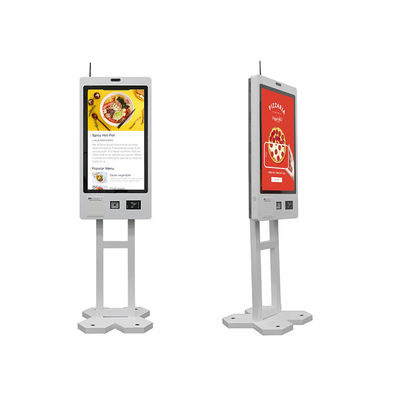 Wandmontage / vloer staan zelfbediening bestellen kiosk capacitieve touch voor restaurant