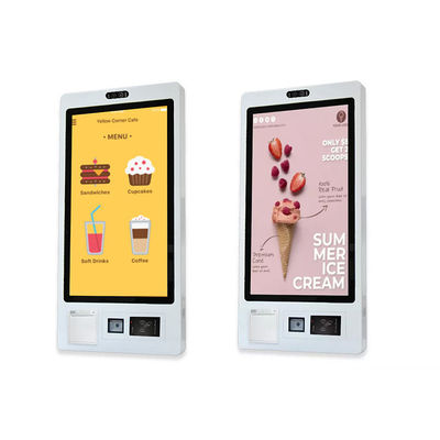 Ground Stand of Wall Mount of Hanging Food Ordering Kiosks System Self Service Payment Kiosk