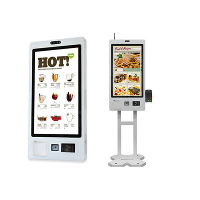 Versatile zelfbediening bestelkiosk met capacitieve 10-punts touchscreen voor binnenshuis