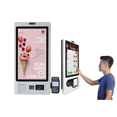 27Inch van het de Betalingstouche screen van de restaurantsupermarkt Orde van de de Kiosk de Slimme Self - service