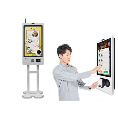 Touch screenpos van de de Kioskmachine van de Restaurantorde de Self - service HD 1080P