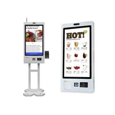Eten bestellen Self Checkout-machines 32-inch touchscreen kioskdisplay