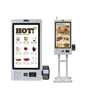 Restaurants Touchscreen Digital Signage KioskFast Food QR Zelfbediening Kiosk bestellen
