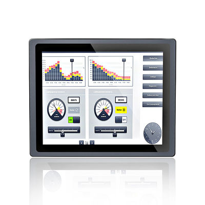 15,1-inch interactieve touchscreen-monitoren I5 7200u Capacitieve Win 10 touchscreen-computer
