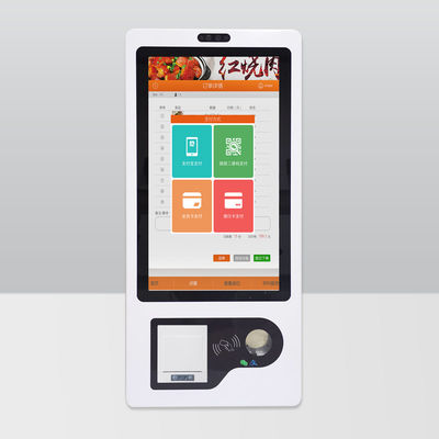 23 27 32 Inch Self Checkout Machine Betalingsterminal Fast Food Bestelkiosken