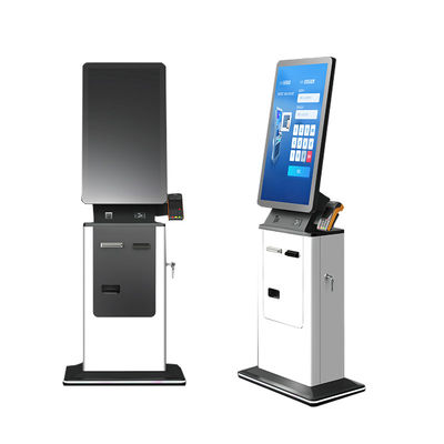 Check-in kiosk zelfbediening Paspoort scanner Boarding Pass Printing Machine Hotel Check-in cash betaling kiosk