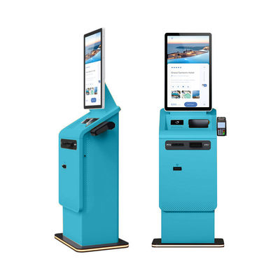 27-32 inch staande touchscreen zelfbedieningsgeldautomaat met muntenrecycler, Android biljetacceptor, printer en betalingskiosk terminal