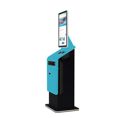 Zelfbediening Kiosk Touch Screen Cash Accepting Checkout Zelfbediening contant geld en munten Accepter Betaling Kiosk Terminal