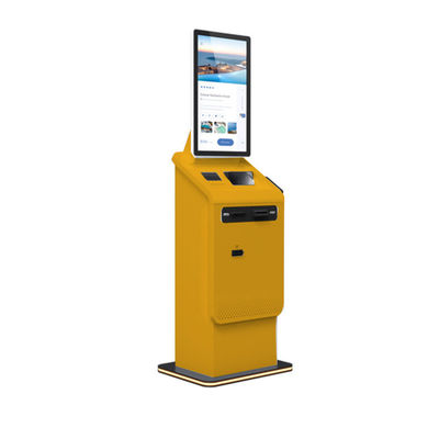 Zelfservice kiosk factuurbetaling contant geld recycling machine contant geld zelfservice automatische kaartjesprinter betaling kiosk