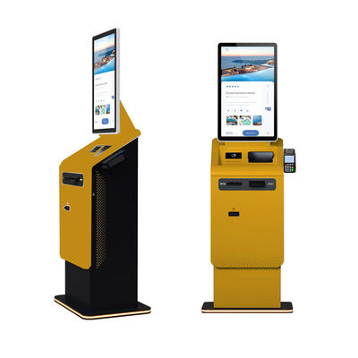 Zelfbetaling Kiosk Touch Screen Floor Standing Cash Coin Recycler Valuta Ruil Betaalkiosken Machine