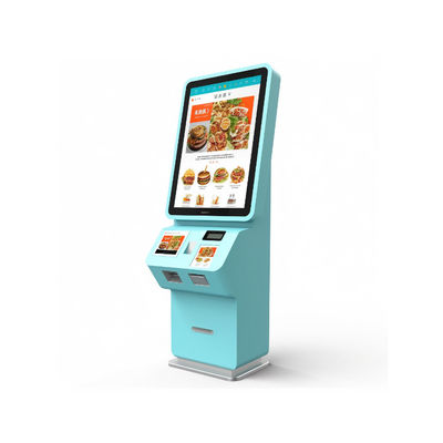 27 inch selfservice kiosk met NFC-kaartlezer en 10-punts touch voor veilige betalingen